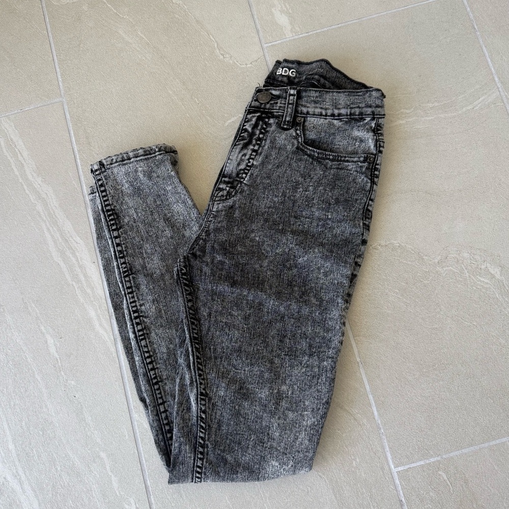 BDG Women's Gray Skinny Jeans